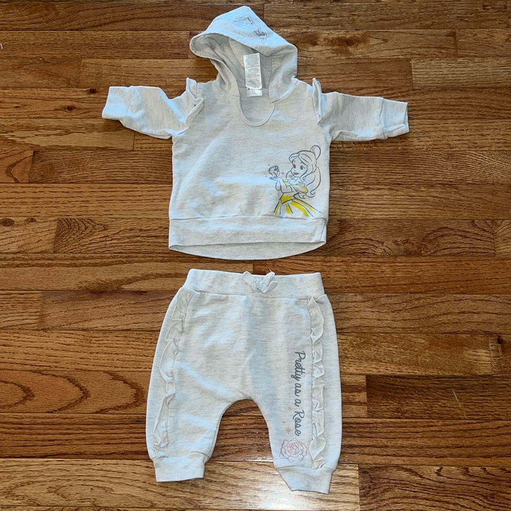 Disney baby sweatsuit.